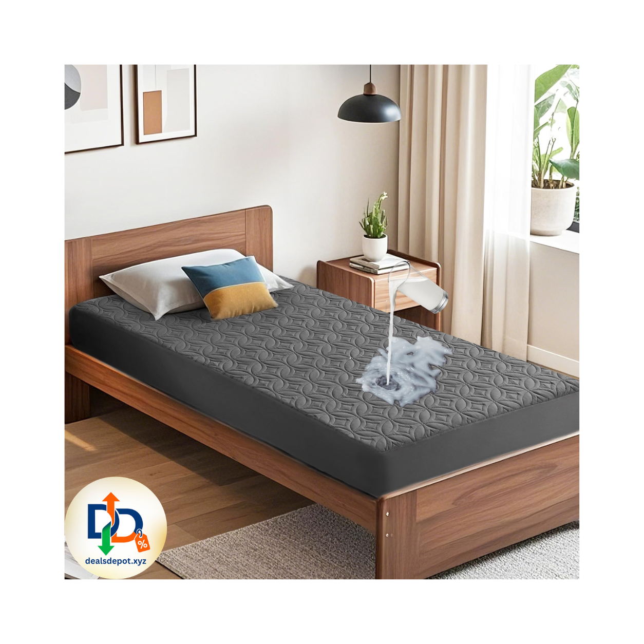 BEDLORE Twin Waterproof Mattress Protector