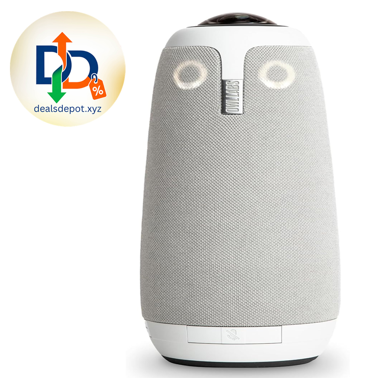 Owl Labs Meeting Owl 3 - 360° 1080p HD Conference Room Camera, AI-Driven Speaker-Tracking, 18-Foot Mic Pickup - Certified for Microsoft Teams - Works with Zoom, Google Meet - Plug & Play Setup