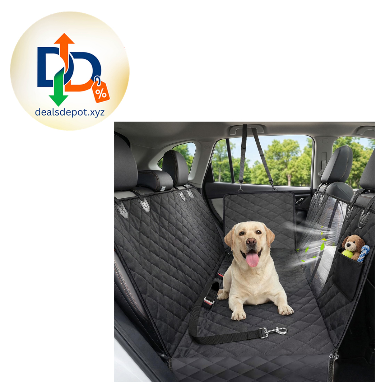 Dog Car Seat Cover – Waterproof Pet Hammock