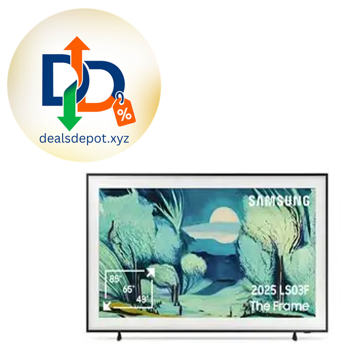Samsung 65" The Frame 4K QLED TV