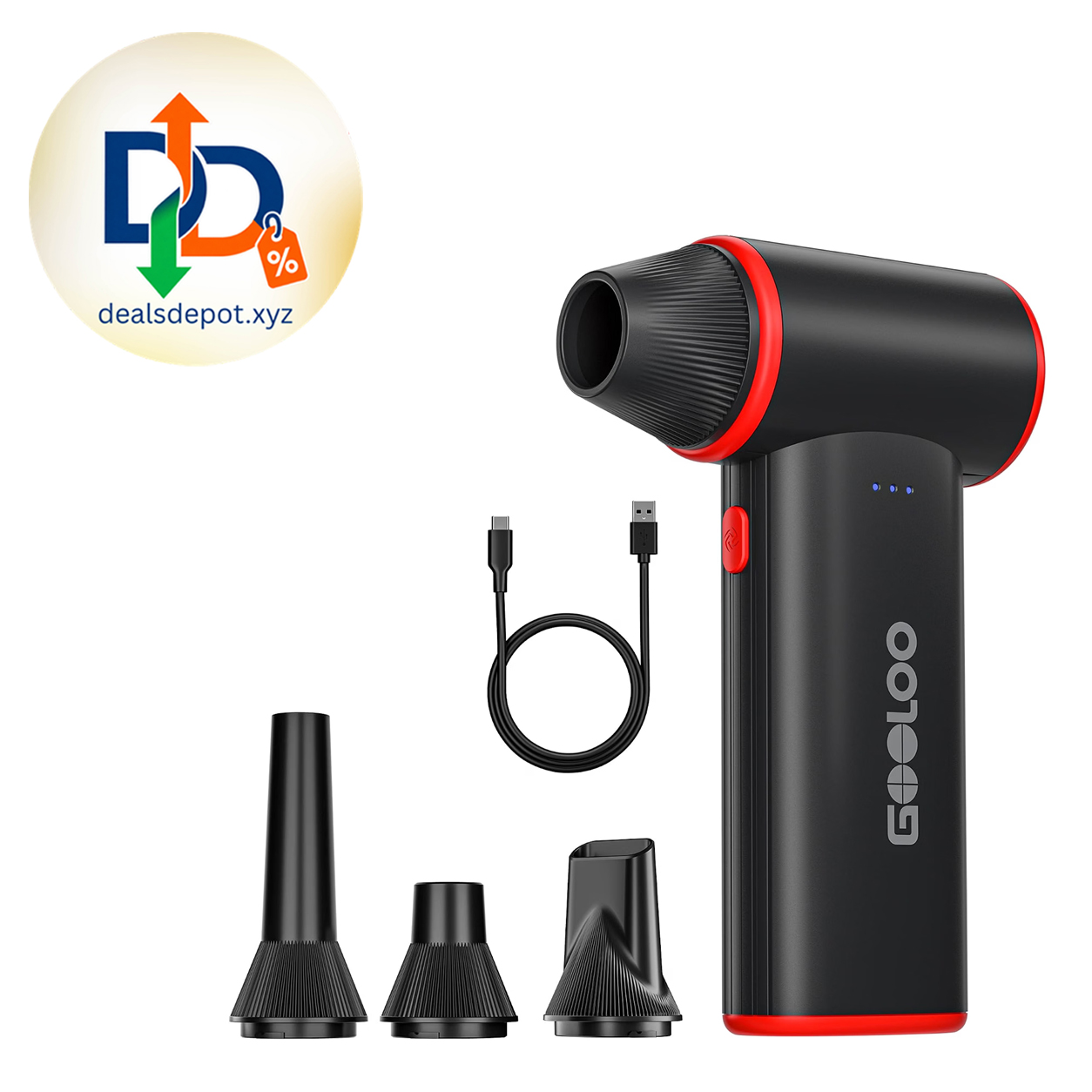 GOOLOO F3 150,000RPM Electric Air Duster