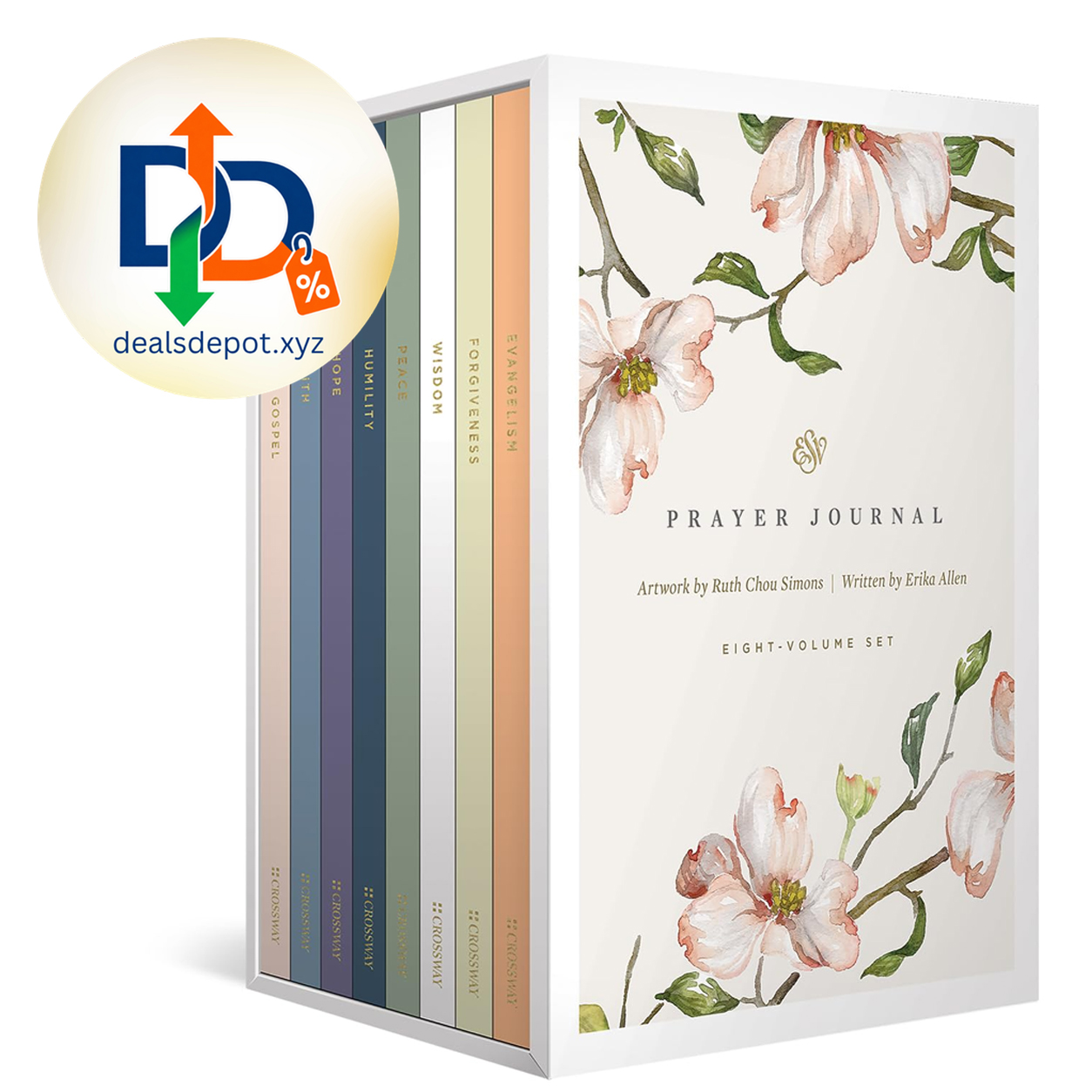 ESV Prayer Journal: Eight-Volume Set – Christian Gifts for Women: Eight-Volume Set