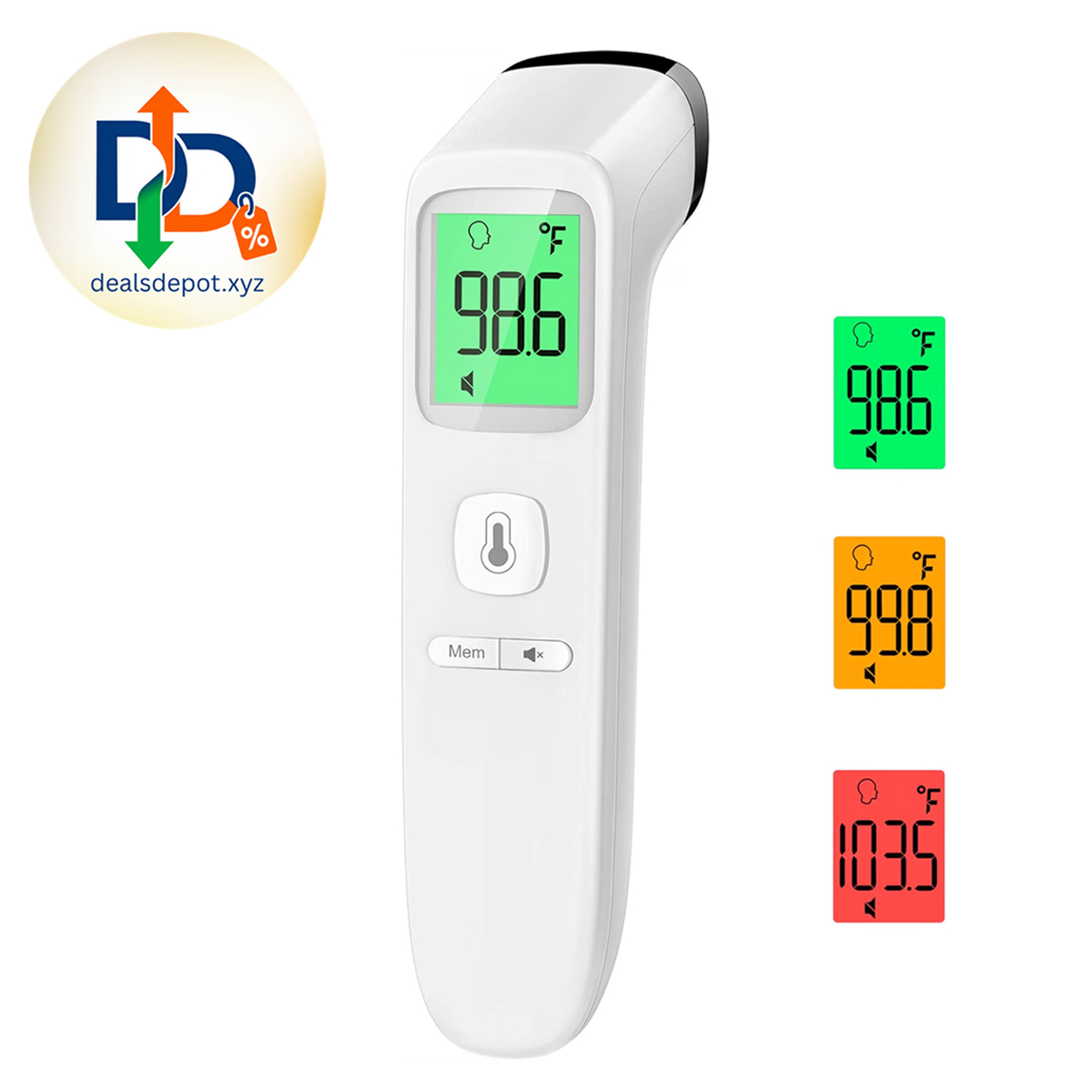 No-Touch Digital Thermometer – Fast Fever Check