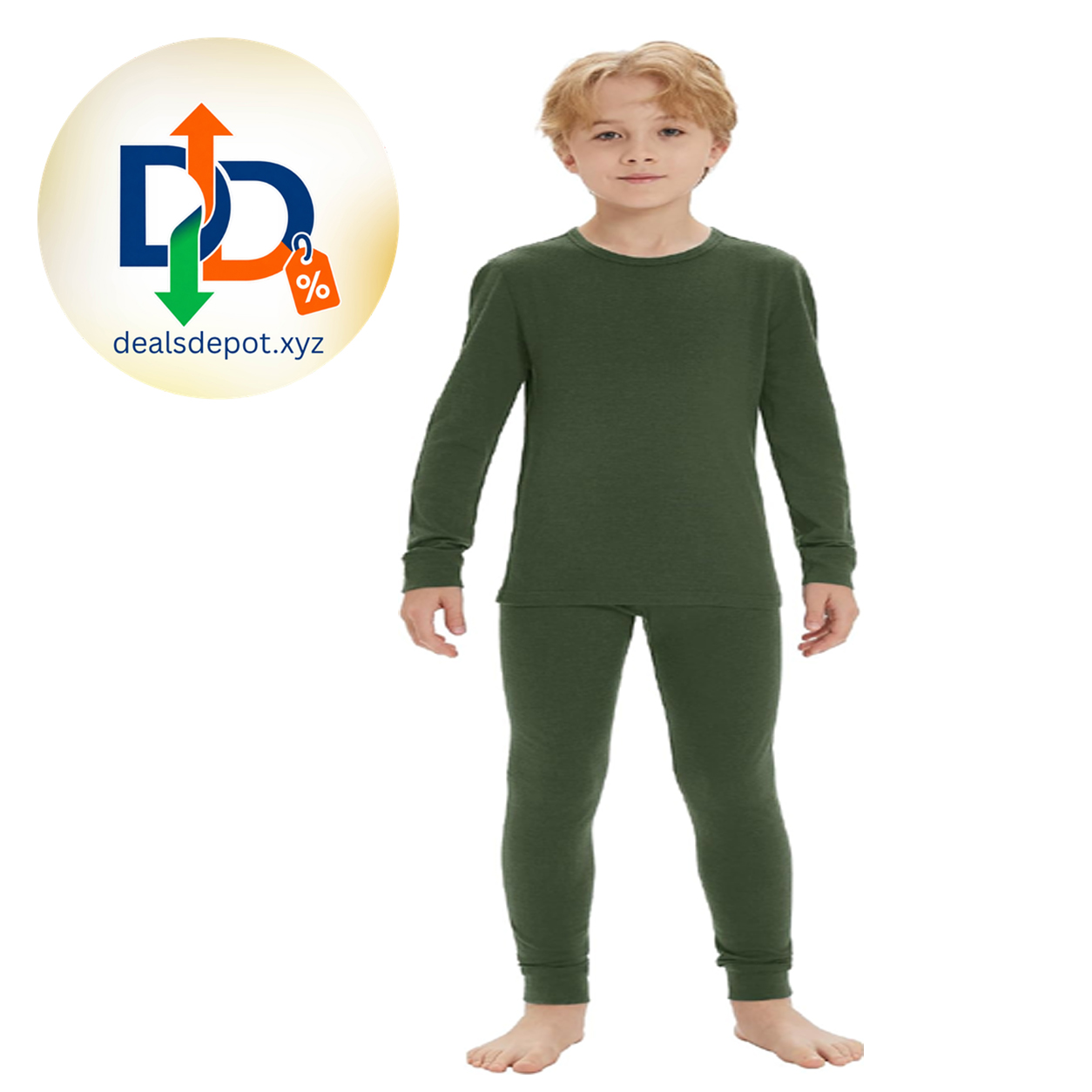 Iguana Unisex Kids 100% Merino Wool Base Layer Thermal Set Kids Thermal Underwear, Boys & Girls Winter Long Johns, Cold Weather Set for Skiing, Sledding, Snow Play, Outdoor Activities