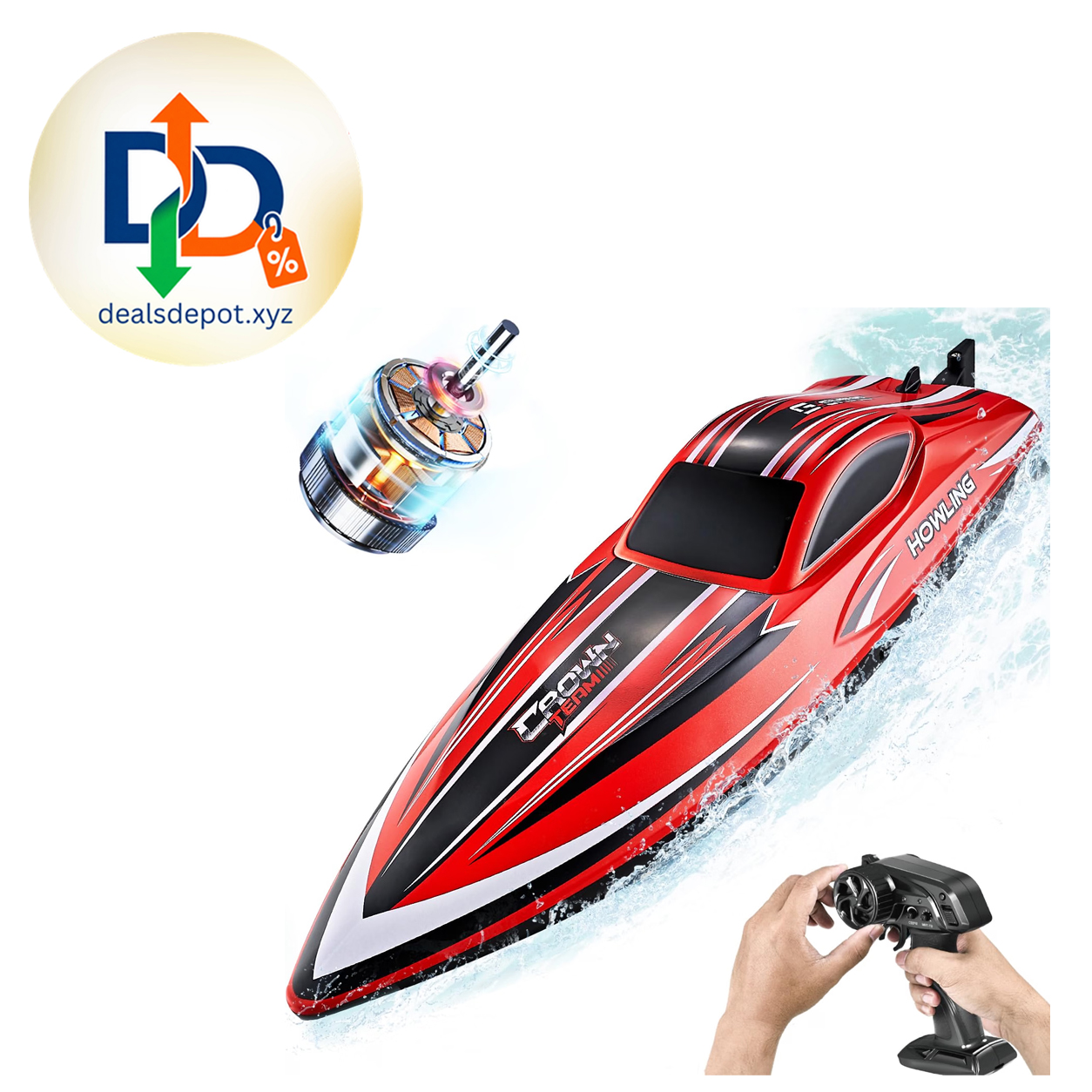 BEZGAR HJ818PRO 16" Brushless RC Boat