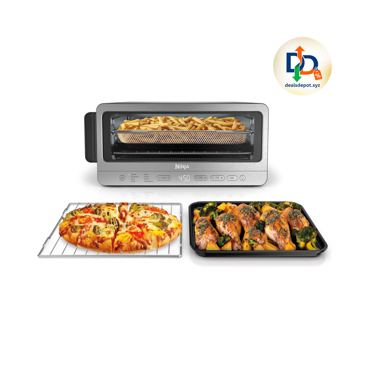 Ninja Flip 8-in-1 Toaster Oven & Air Fryer