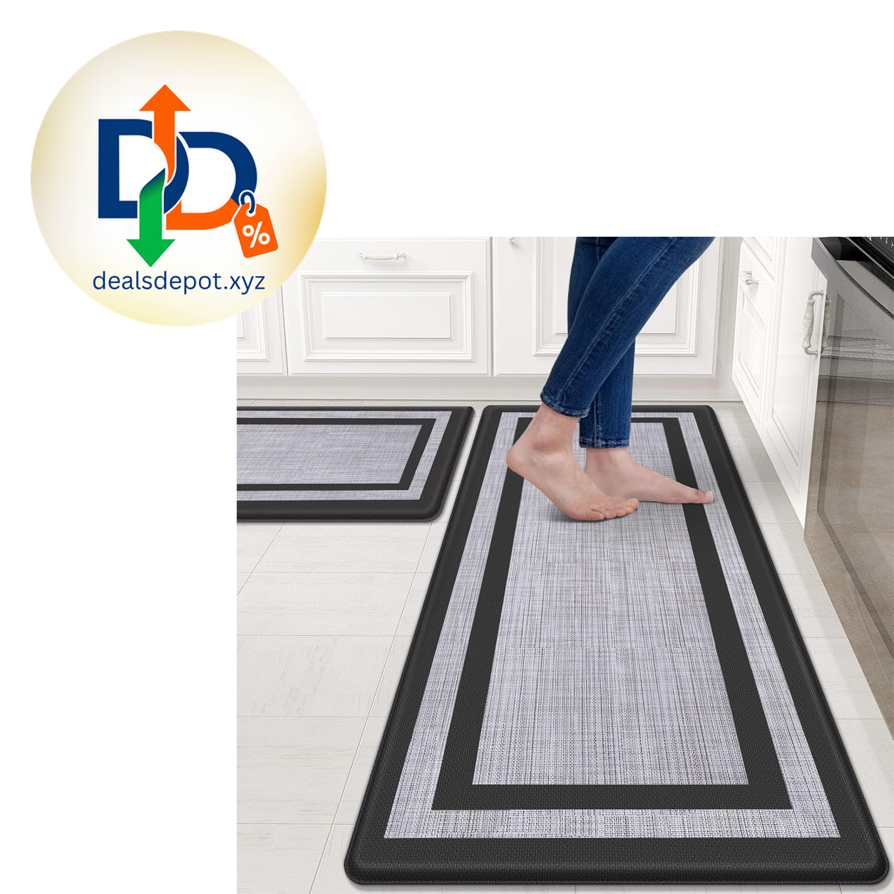 Mattitude Kitchen Mats Set of 2