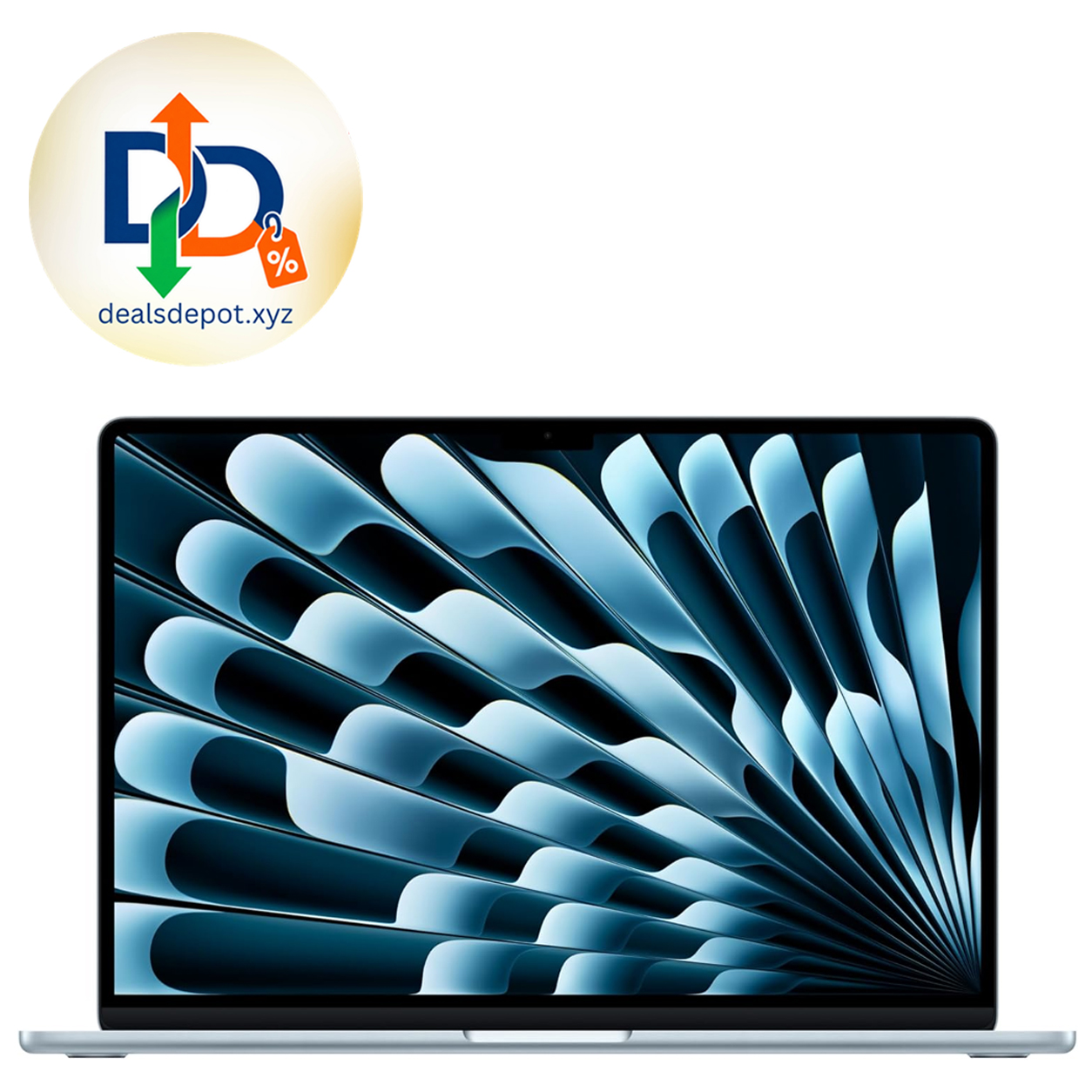 Apple 2026 MacBook Air 15-inch Laptop with M5 chip: Built for AI, 15.3-inch Liquid Retina Display, 16GB Unified Memory, 512GB SSD, 12MP Center Stage Camera, Touch ID, Wi-Fi 7; Sky Blue