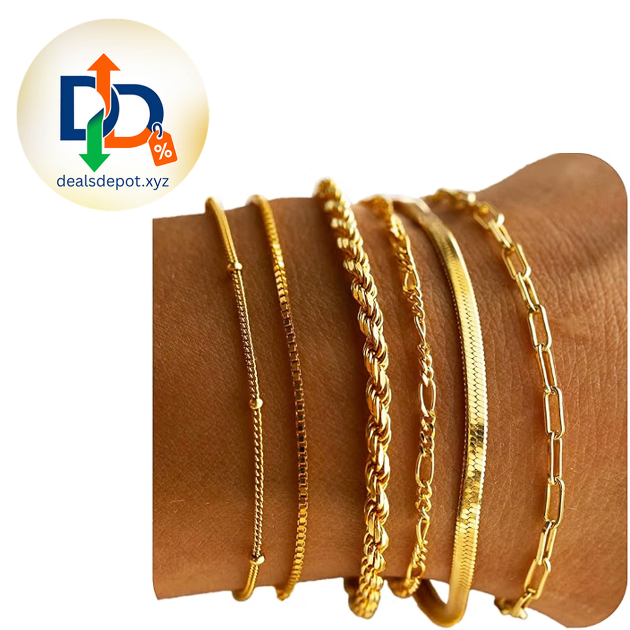 Dearmay 14K Gold-Plated Bracelets for Women