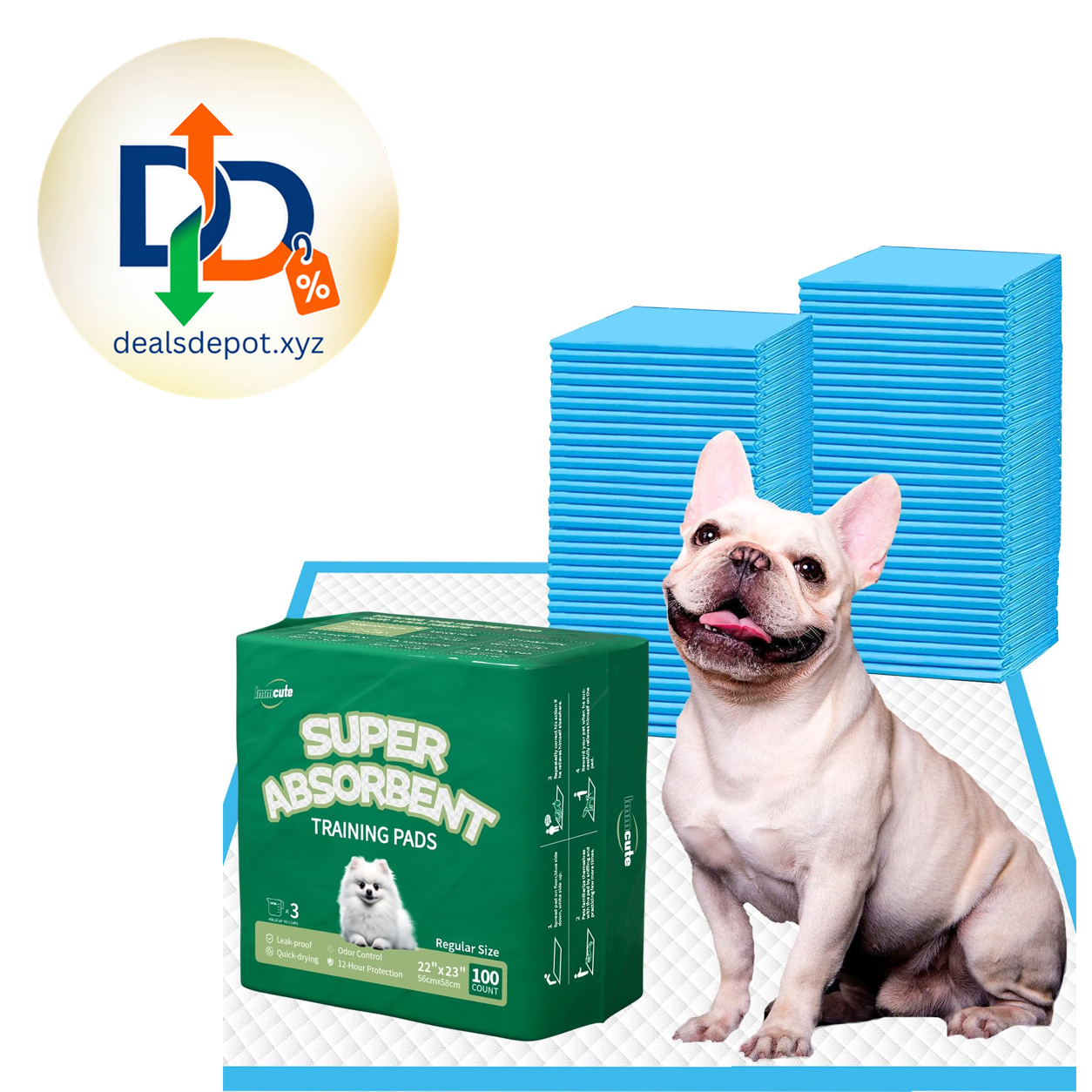 22"×23" Puppy Training Pads