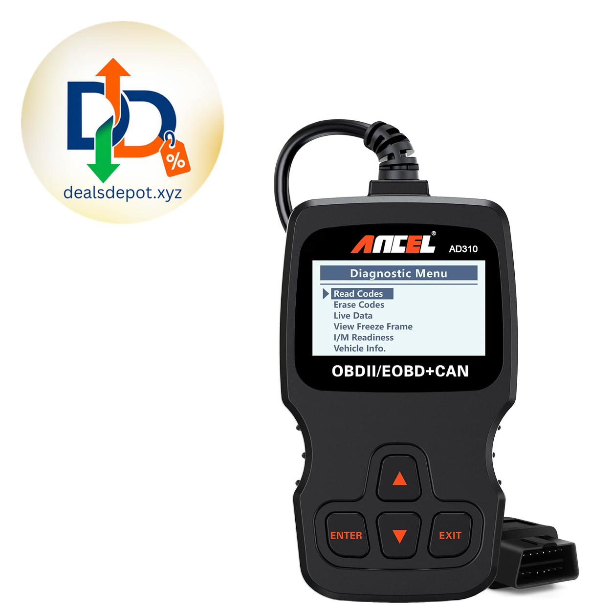 ANCEL AD310 OBD2 Scanner – Car Engine Code Reader