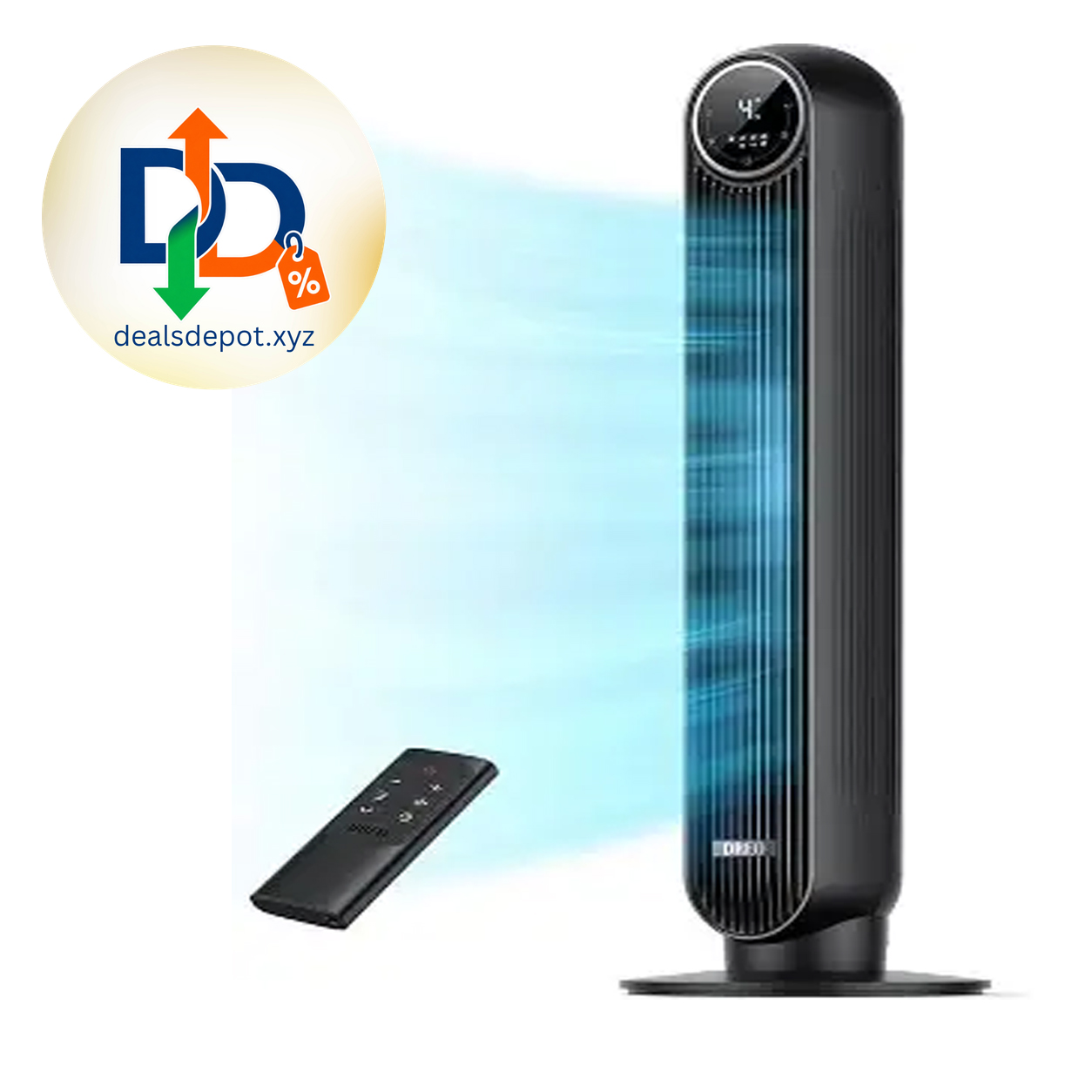 DREO Ultra-Quiet Tower Fan