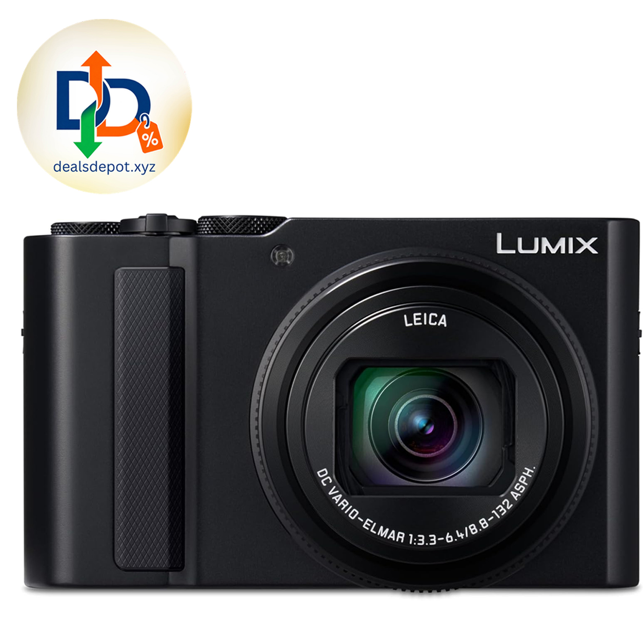 Panasonic LUMIX ZS300 Compact 4K Digital Camera, 15x Zoom Travel Camera Point and Shoot (24-360mm), Small Camera for Concerts & Sports, DC-ZS300K, Black