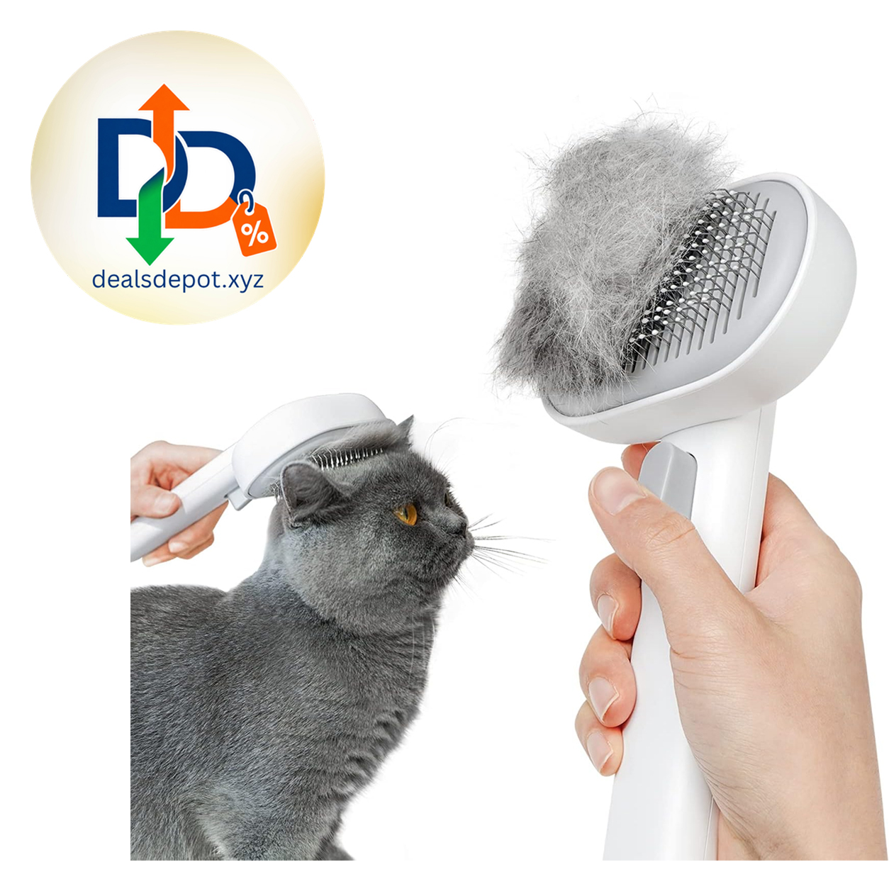 Aumuca Cat Brush for Shedding