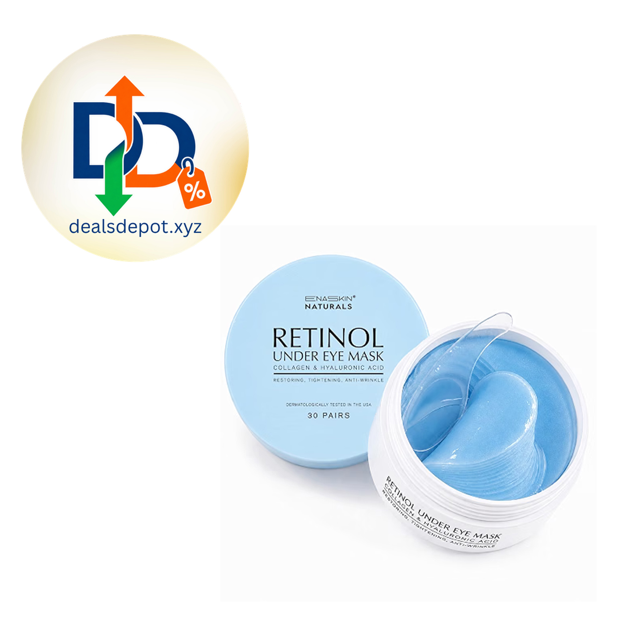 Enaskin Naturals Retinol Under Eye Patches