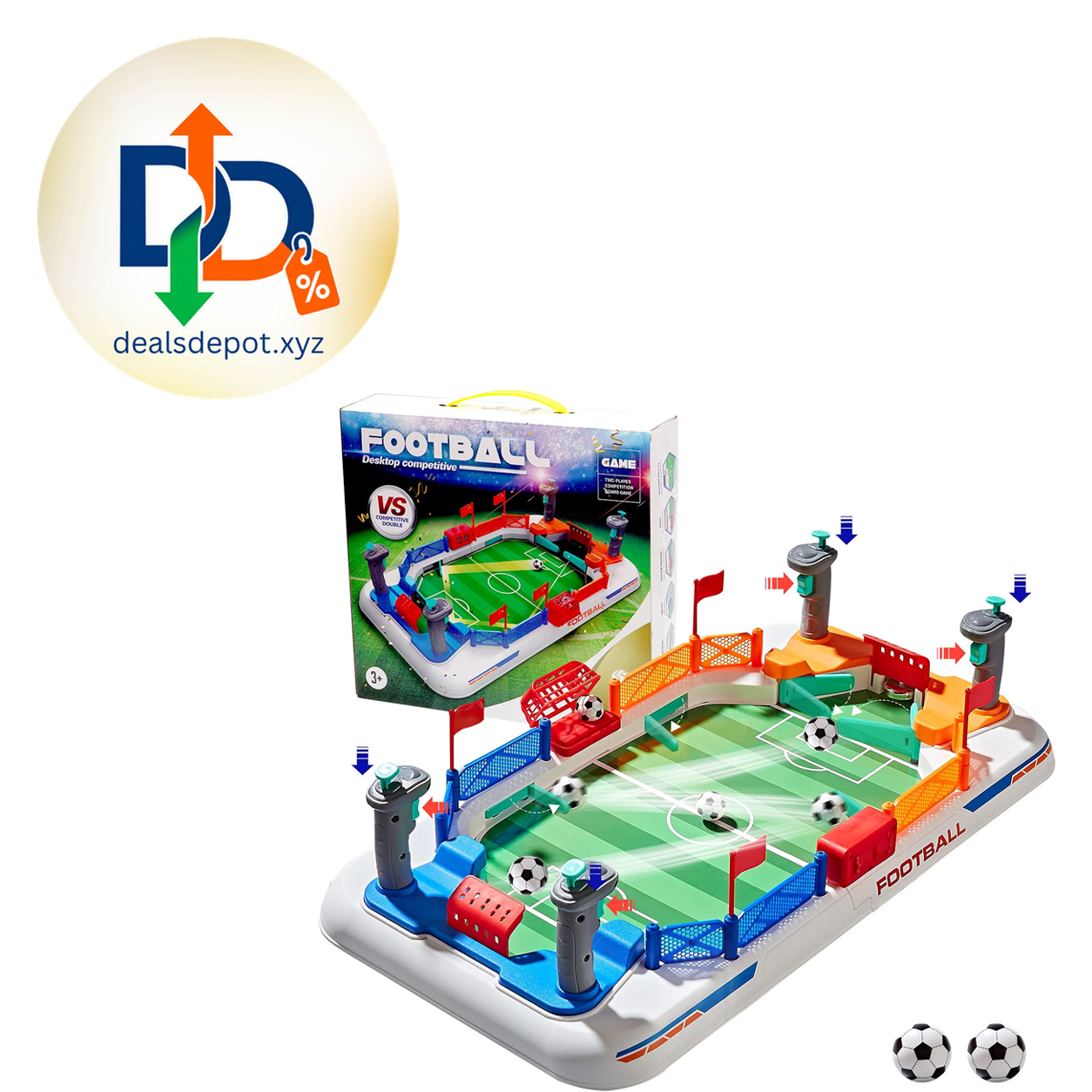 Mini Soccer Foosball Board Game