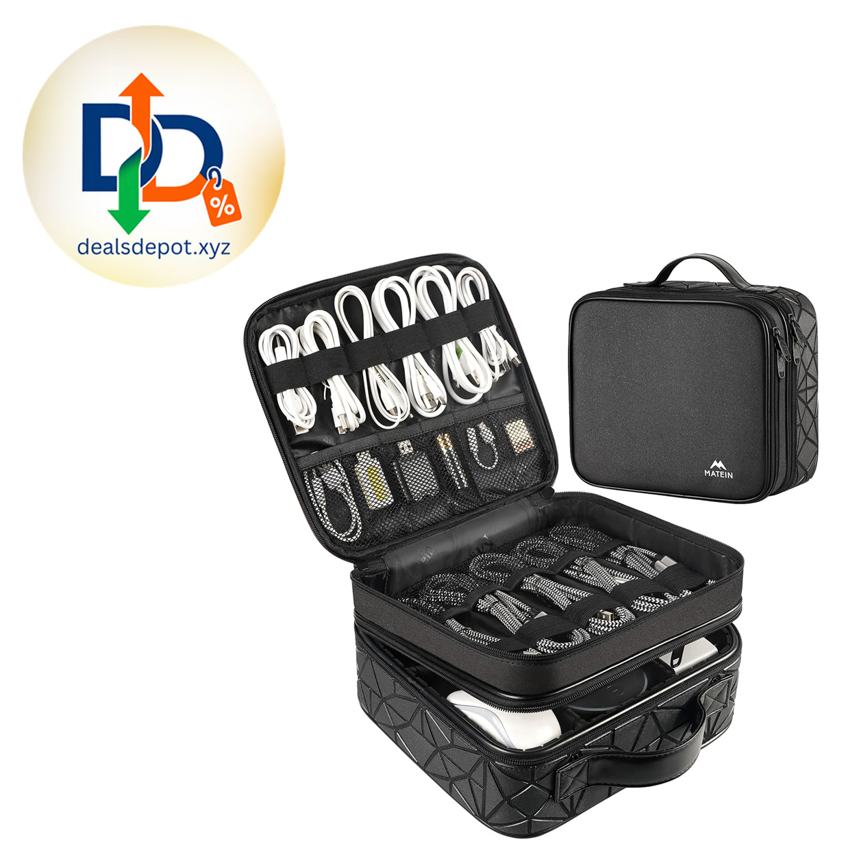 MATEIN Travel Cable Organizer Bag