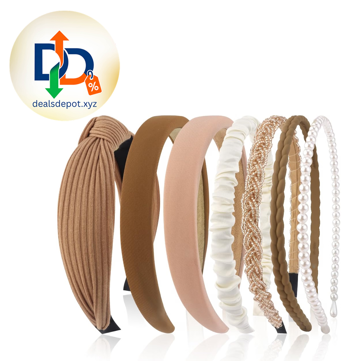 Trendy Non-Slip Headbands – 7 Pack