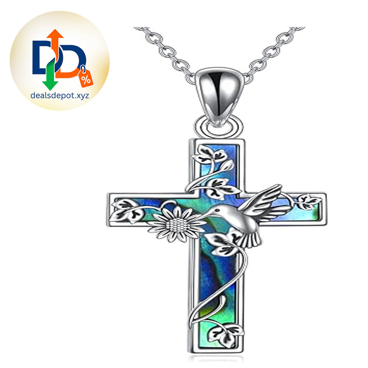 YFN Cross Necklace Sterling Silver Religious Cross Pendant Jewelry Christian Gifts for Women Men
