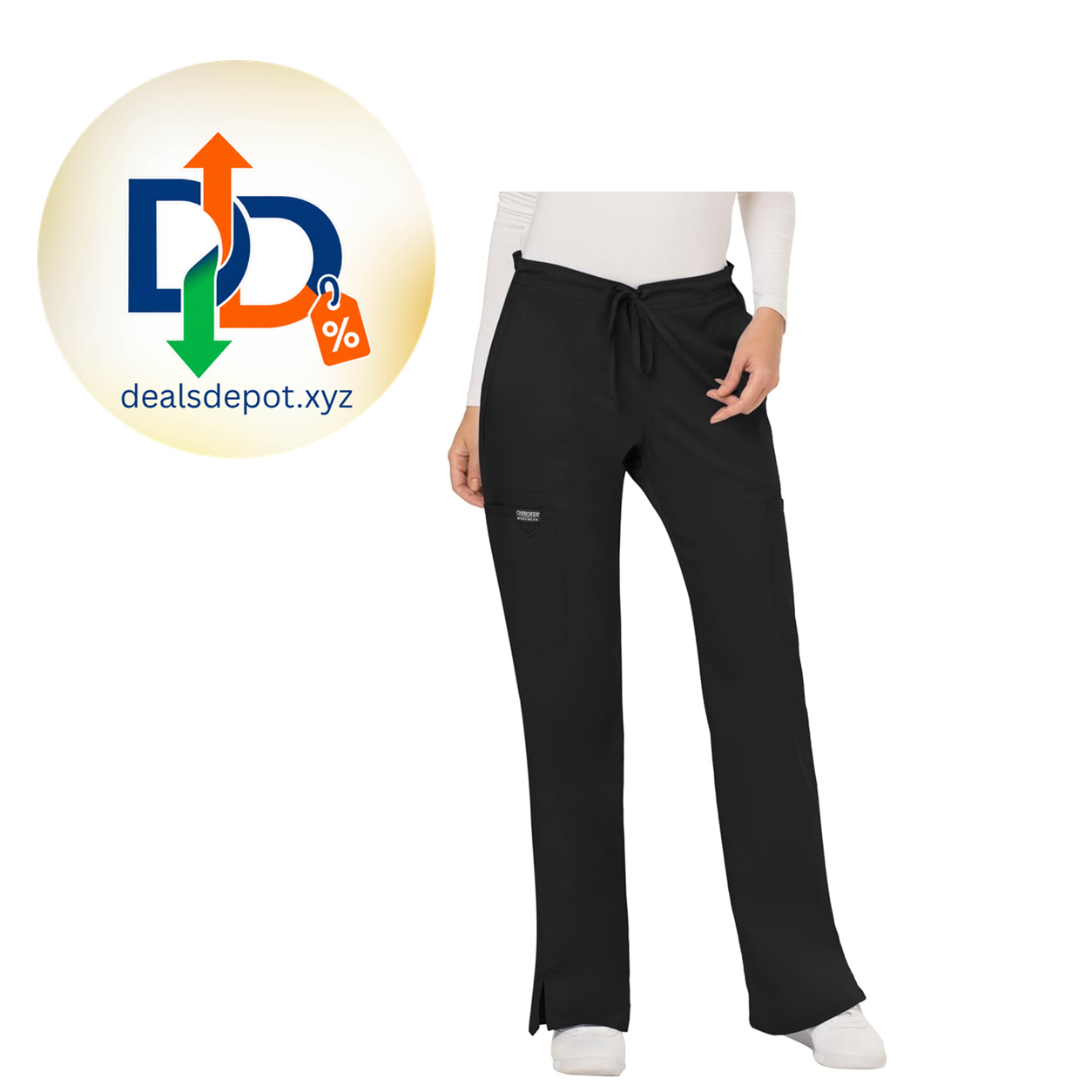 Cherokee Women’s Flare Scrub Pants