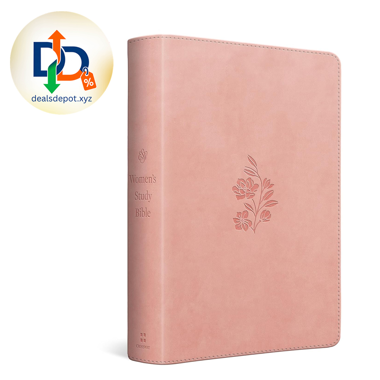 ESV Women's Study Bible (TruTone, Pink, Floral Bloom Design): Holy Bible, English Standard Version – Christian Gifts for Women