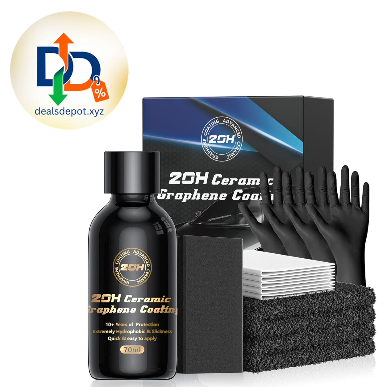 20H Graphene Ceramic Coating for Cars – 70ml