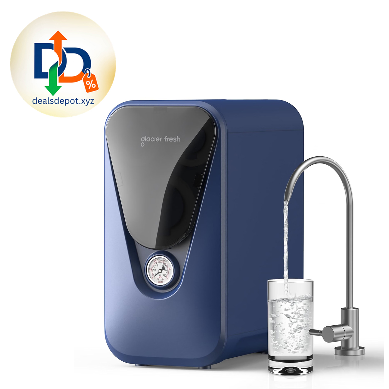 GLACIER FRESH 800 GPD 5-Stage RO Water Filter System