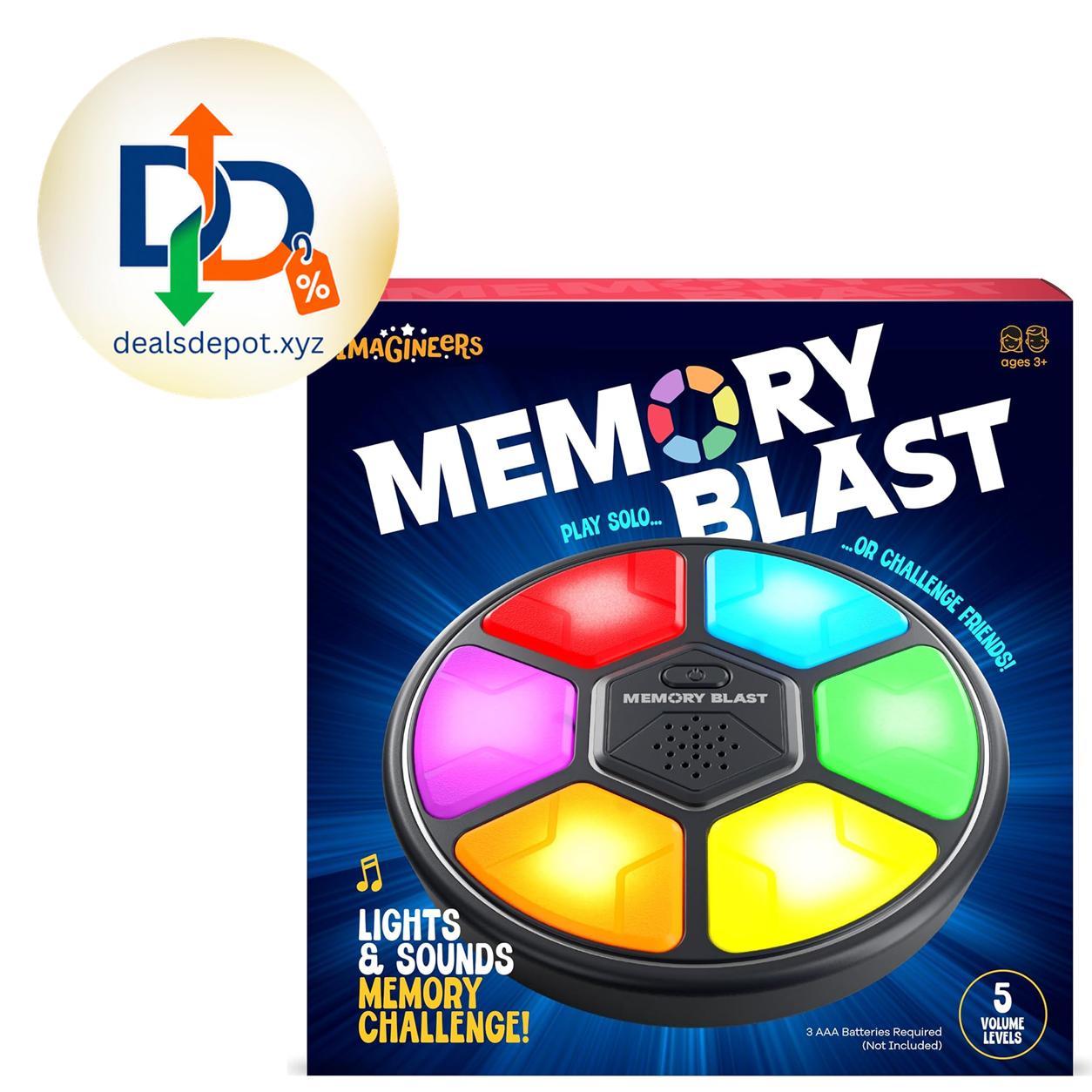 Memory Game for Kids - Gifts for Boys & Girls - 6 7 8 9 10 11 Year Old Boy Birthday Gifts - Toys for 10 Year Old Boy - Handheld Car Travel Road Kids Game for Ages 4-8, 6-8, 8-12 Years