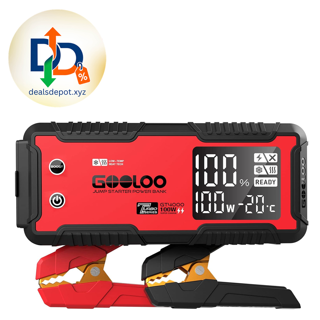 GOOLOO GT4000 Arctic Jump Starter