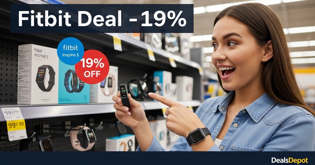Fitbit Inspire 3 Price Cut Hits 19% Off at Walmart