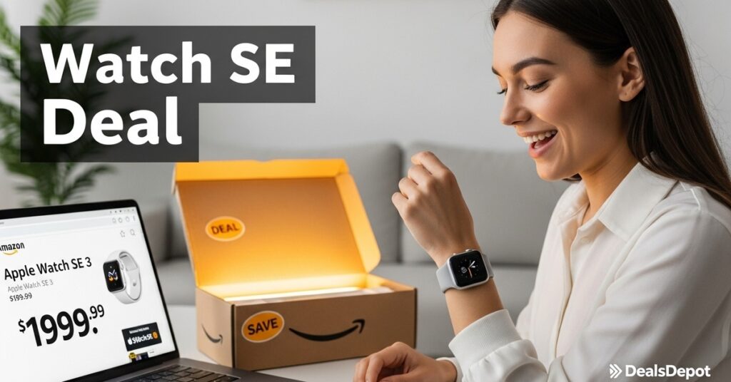 Amazon Early Black Friday Deal: Apple Watch SE 3 for $199.99