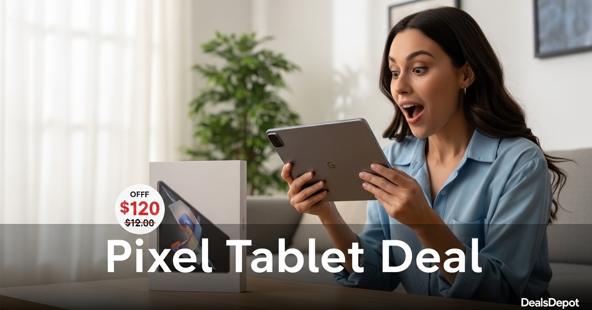 Google’s Sleek Pixel Tablet Just Got a $120 Price Cut