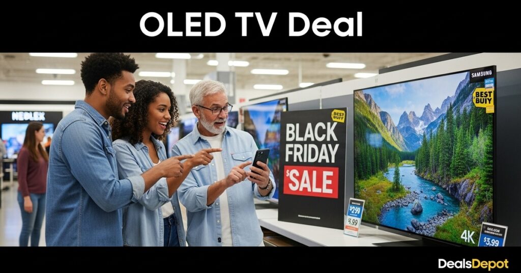 The 65" Samsung 4K OLED Smart TV Drops to a New Price Low During Best Buy's Early Black Friday Sale